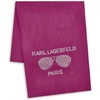image:imageKARL LAGERFELD Womens Lightweight Krystal Sunglasses PashminaTeaberry