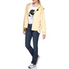 image:imageKARL LAGERFELD Womens Lightweight Logo Track Softshell JacketShort Zip Logo MellowYellow
