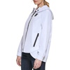 image:imageKARL LAGERFELD Womens Lightweight Logo Track Softshell JacketShort Zip Logo White