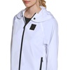 image:imageKARL LAGERFELD Womens Lightweight Logo Track Softshell JacketShort Zip Logo White