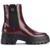 image:imageKARL LAGERFELD Womens Londyn Lug Sole Chelsea Boot With Logo HardwareWine