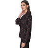 image:imageKARL LAGERFELD Womens Long Sleeve BlouseBlack Multi