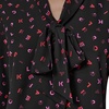 image:imageKARL LAGERFELD Womens Long Sleeve BlouseBlack Multi