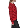image:imageKARL LAGERFELD Womens Long Sleeve Crew Neck All Over Logo SweaterAdmiralBlack