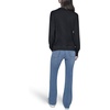 image:imageKARL LAGERFELD Womens Long Sleeve Crew Neck Bejewled Eiffel Tower SweaterBlack