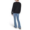 image:imageKARL LAGERFELD Womens Long Sleeve Crew Neck Bejewled French Terry SweatshirtBlack