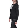 image:imageKARL LAGERFELD Womens Long Sleeve Crew Neck Bow SweaterBlackSoft White
