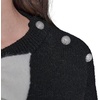 image:imageKARL LAGERFELD Womens Long Sleeve Crew Neck Bow SweaterBlackSoft White