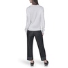 image:imageKARL LAGERFELD Womens Long Sleeve Crew Neck Bow SweaterSoft WhiteBlack