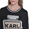 image:imageKARL LAGERFELD Womens Long Sleeve Crew Neck Perfume Logo SweaterBlack