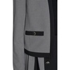 image:imageKARL LAGERFELD Womens Long Sleeve Round Neck Twotoned Cropped Career JacketBlackSoft White