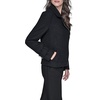 image:imageKARL LAGERFELD Womens Long Sleeve Soft Suiting Jacket With Zipper ClosureBlack