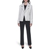 image:imageKARL LAGERFELD Womens Long Sleeve Soft Suiting Jacket With Zipper ClosureCream