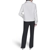 image:imageKARL LAGERFELD Womens Long Sleeve Soft Suiting Jacket With Zipper ClosureCream