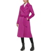 image:imageKARL LAGERFELD Womens Luxe Twill Classic Belted MaxiBerry