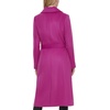 image:imageKARL LAGERFELD Womens Luxe Twill Classic Belted MaxiBerry