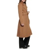 image:imageKARL LAGERFELD Womens Luxe Twill Classic Belted MaxiCamel