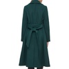 image:imageKARL LAGERFELD Womens Luxe Twill Classic Belted MaxiEmerald