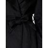 image:imageKARL LAGERFELD Womens Luxe Wool Classic Long Wrap Coat W FurBlack