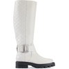 image:imageKARL LAGERFELD Womens Meara II Knee High Tall Riding BootSoft White