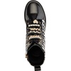 image:imageKARL LAGERFELD Womens Mela Platform Combat BootWhiteBlack