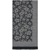 image:imageKARL LAGERFELD Womens Metallic Daisy Lightweight Wrap ScarfBlack