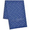 image:imageKARL LAGERFELD Womens Metallic Icon Print Lightweight PashminaElectric Indigo