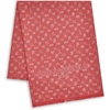 image:imageKARL LAGERFELD Womens Metallic Icon Print Lightweight PashminaSunset Coral