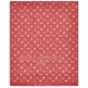 image:imageKARL LAGERFELD Womens Metallic Icon Print Lightweight PashminaSunset Coral