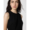 image:imageKARL LAGERFELD Womens Pearl Trim Sleeveless Round Neck Sheath DressBlack