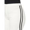 image:imageKARL LAGERFELD Womens Piping Detail Wide Leg PantSoft White