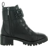 image:imageKARL LAGERFELD Womens Pippa Lug Sole Combat Boot With Rhinestone EmbellishmentsBlack
