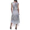 image:imageKARL LAGERFELD Womens Printed V Neck Sleeveless Midi DressSoft WhiteChambray Blue Multi