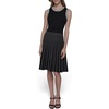 image:imageKARL LAGERFELD Womens Scoop Neck Sleeveless Sweater DressBlack