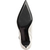 image:imageKARL LAGERFELD Womens Sharina Midcalf Heeled BootieSoft White