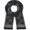 image:imageKARL LAGERFELD Womens Signature Logo Evening Wrap ScarfBlack