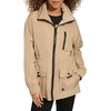 image:imageKARL LAGERFELD Womens Soft Windbreaker Rain Wear Durable 3 Pocket AnorakCamel