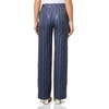 image:imageKARL LAGERFELD Womens Stripe PantIndigoBlack Stripe