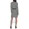image:imageKARL LAGERFELD Womens Trim Piping Cropped Long Sleeve JacketBlack Soft White