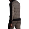 image:imageKARL LAGERFELD mens Plaid Track JacketBrown Plaid