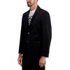 image:imageKarl Lagerfeld Mens 2 Button Long Sleeve Corduroy BlazerBlack