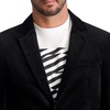 image:imageKarl Lagerfeld Mens 2 Button Long Sleeve Corduroy BlazerBlack