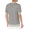 image:imageKarl Lagerfeld Mens All Over Logo Sweater Polo CottonGrey