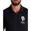 image:imageKarl Lagerfeld Mens Casual Short Sleeve Collared PoloBlack