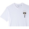 image:imageKarl Lagerfeld Mens Classic Karl Character TShirtWhite