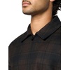 image:imageKarl Lagerfeld Mens Collared Patterned Pockets Long Sleeve Shirt JacketBrown
