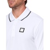 image:imageKarl Lagerfeld Mens Collared Short Sleeve Chest Logo PoloWhite