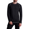 image:imageKarl Lagerfeld Mens Colorblock Crewneck Short Sleeve Solid TShirtBlack