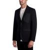 image:imageKarl Lagerfeld Mens Contrast Trims Exposed Zipper BlazerBlack