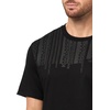image:imageKarl Lagerfeld Mens Crewneck Short Sleeve Graphic Design Relaxed Fit TShirtJet Black